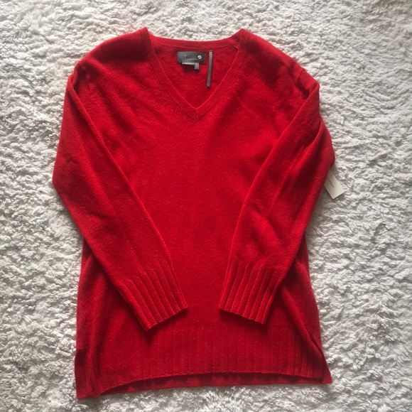 Anthropologie Colorblocked Cashmere Sweater Sz S - Picture 4 of 4